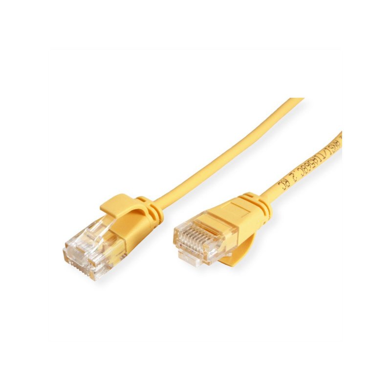 ROLINE 21.44.3924 networking cable Yellow 1.5 m Cat6a U/UTP (UTP)