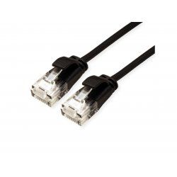 ROLINE 21.44.3956 networking cable Black 3 m Cat6a U/UTP (UTP)