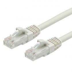 Value UTP Cable Cat.6, halogen-free, grey, 0.5 m