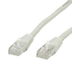 Value UTP Patch Cord Cat.5e, grey 0.5 m