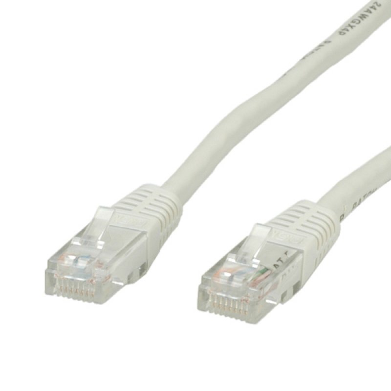 Value UTP Patch Cord Cat.5e, grey 5 m