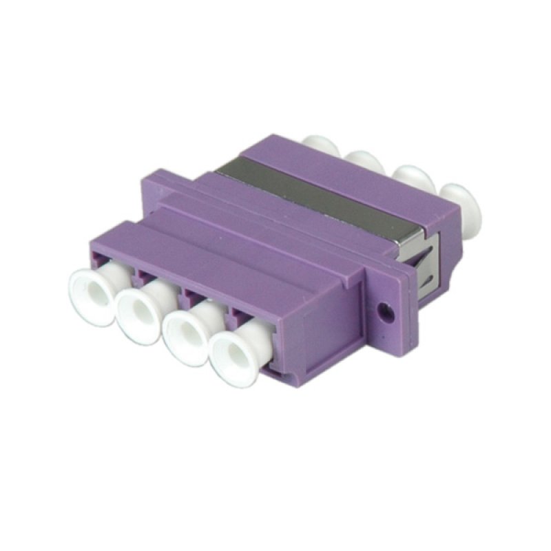 Value Fibre Optic Adapter LC quadruple, OM4 PB