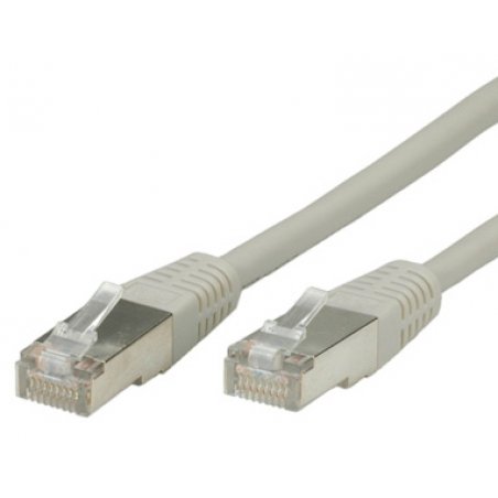 Cordon VALUE S/FTP(PiMF) Cat6/Cl. E, gris, 5m