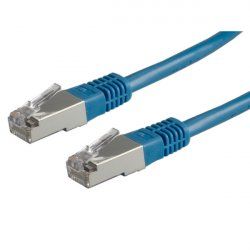 Value S/FTP (PiMF) Patch Cord Cat.6, blue 1.5 m