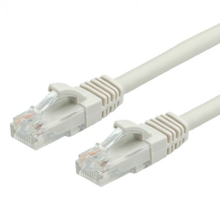 Value Cordon Cat.6a / 10 Gigabit UTP gris 1,0m