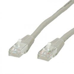 Value UTP Patch Cord, Cat.6, grey 3 m