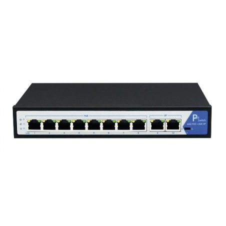VALUE Switch Giga PoE, 8xPoE, 2xUplink