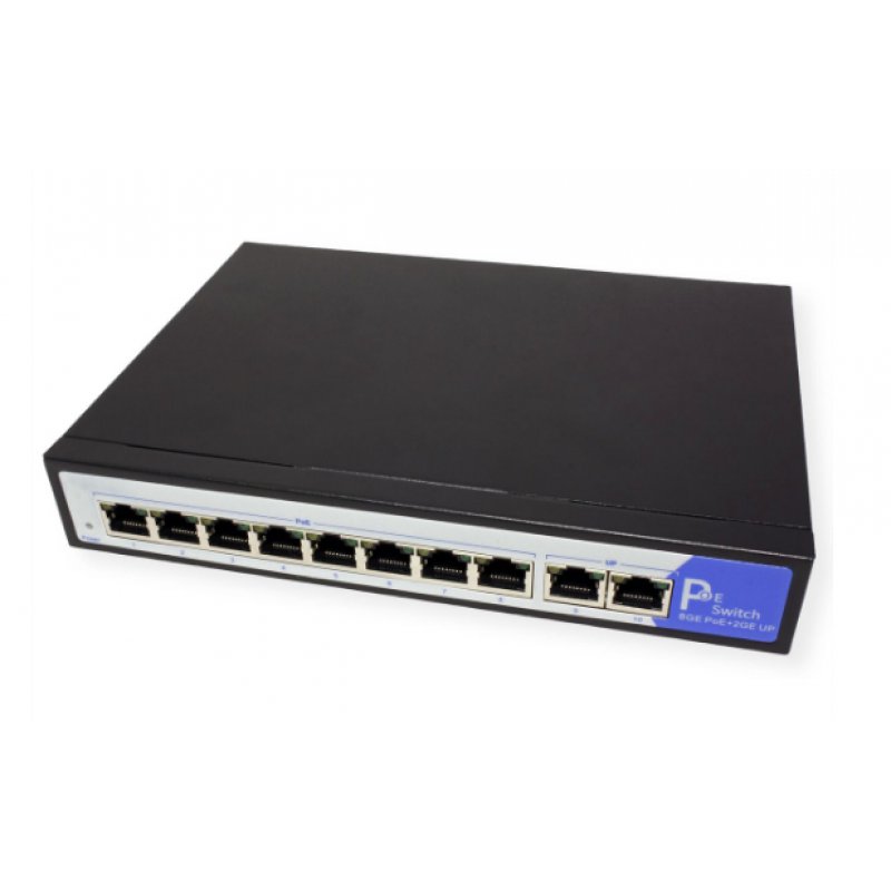 Value 21.99.1195 commutateur réseau Gigabit Ethernet (10/100/1000) Connexion Ethernet, supportant l'alimentation via