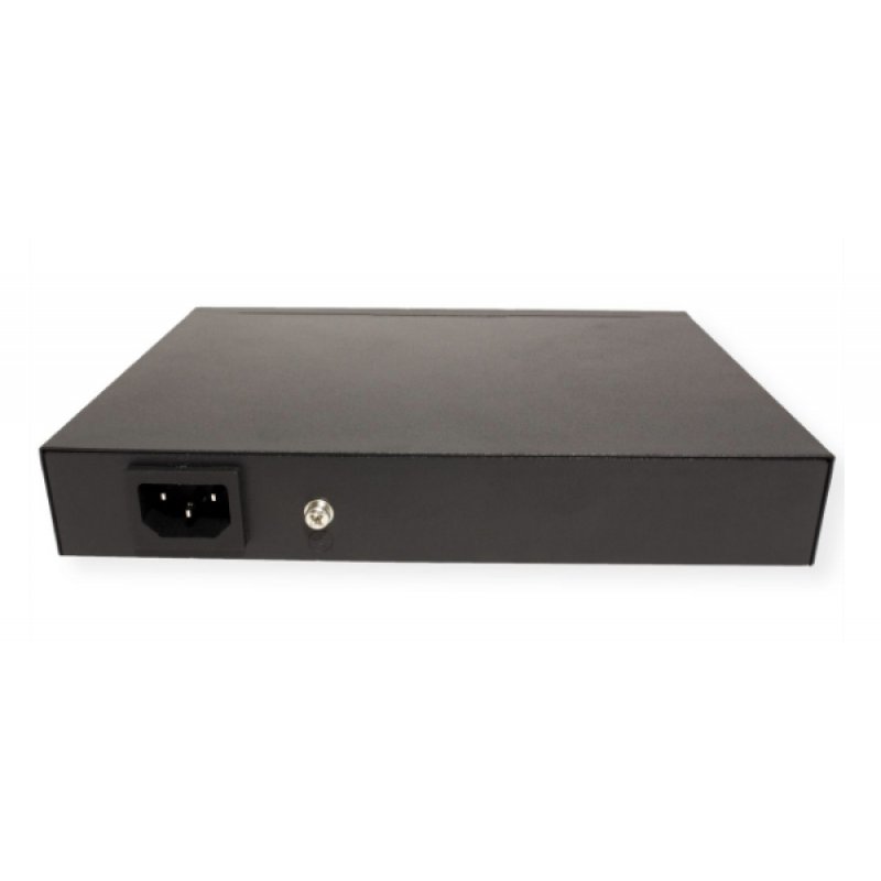 Value 21.99.1195 network switch Gigabit Ethernet (10/100/1000) Power over Ethernet (PoE) Black