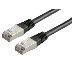 Value Cordon Cat.6 S/FTP (PiMF) confectionné noir 10,0m