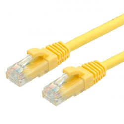 Cordon VALUE UTP Cat6A/Cl.EA jaune, 7m