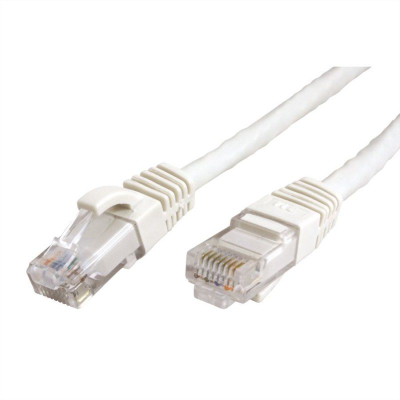 Value 21.99.1474 networking cable White 0.3 m Cat6a U/UTP (UTP)