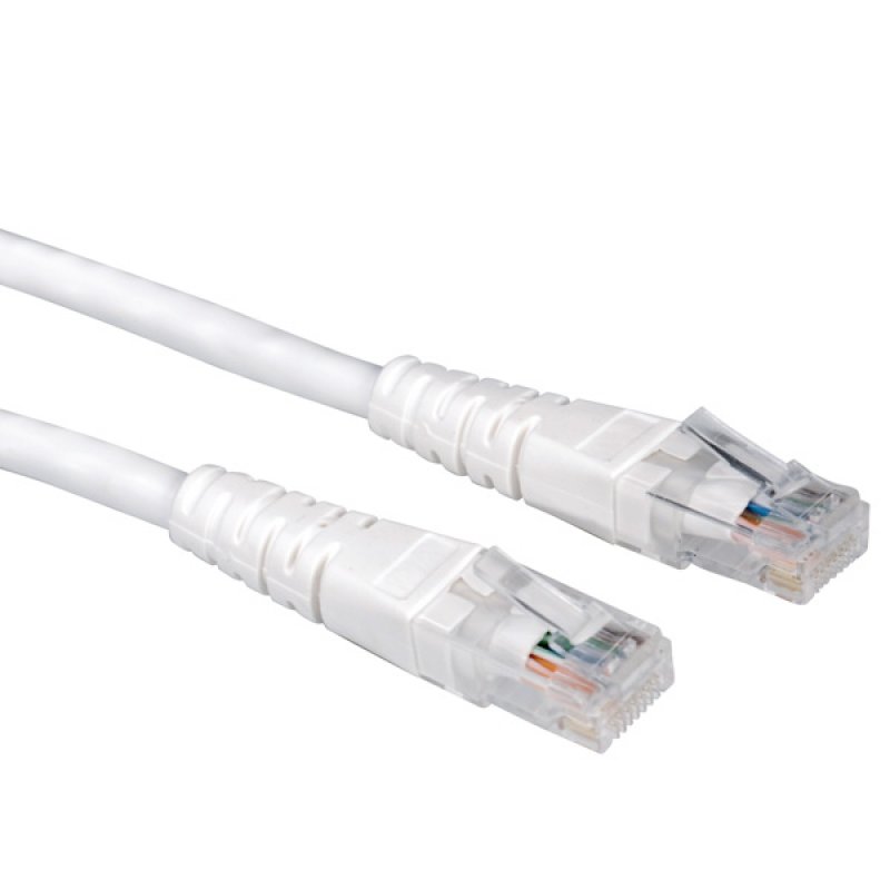 CORDON VALUE RJ45 UTP Cat6 BLANC 10M