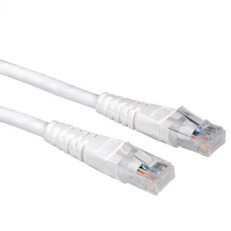 CORDON VALUE RJ45 UTP Cat6 BLANC 10M