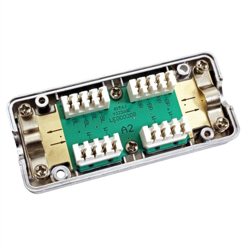 Value 21993049 boîte de jonction réseau Cat6a Argent