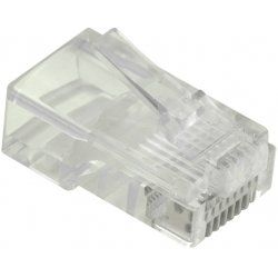 Value 21.99.3060 connecteur de fils RJ-45 Transparent