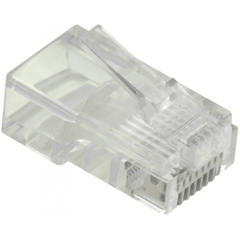 Value 21.99.3060 connecteur de fils RJ-45 Transparent