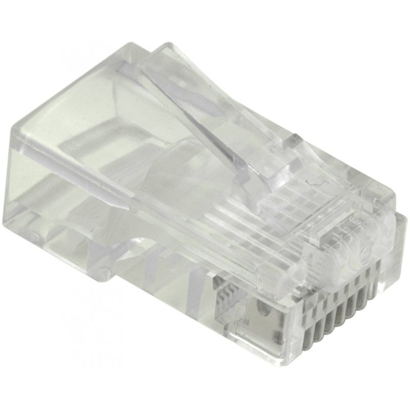 Value 21.99.3060 wire connector RJ-45 Transparent