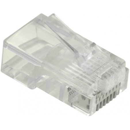 Value 21.99.3060 wire connector RJ-45 Transparent