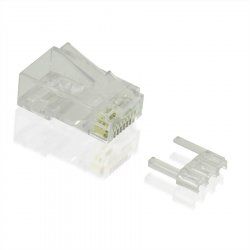 Value 21.99.3064 wire connector RJ-45 Transparent