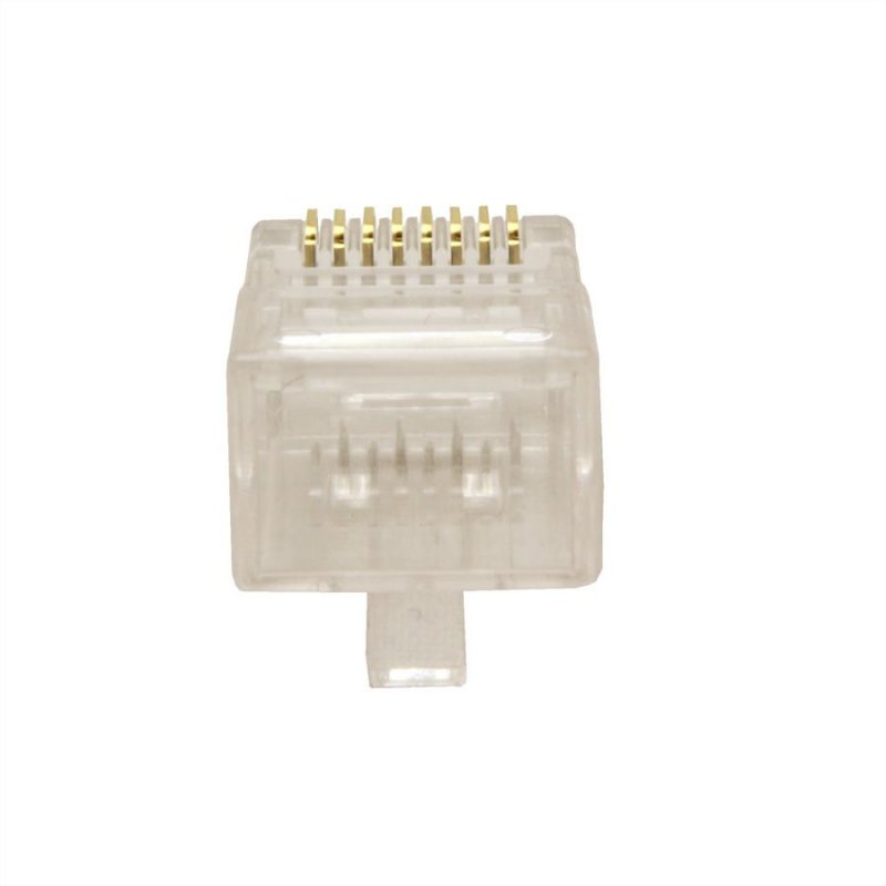 Value 21.99.3064 connecteur de fils RJ-45 Transparent
