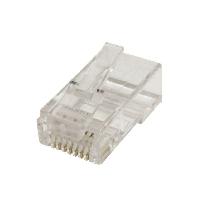 Value 21.99.3064 wire connector RJ-45 Transparent