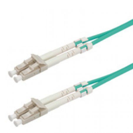ROLINE 21.99.8702 câble de fibre optique 2 m LC OM3 Turquoise