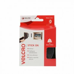 Velcro VEL-EC60215 hook/loop fastener Black 1 pc(s)