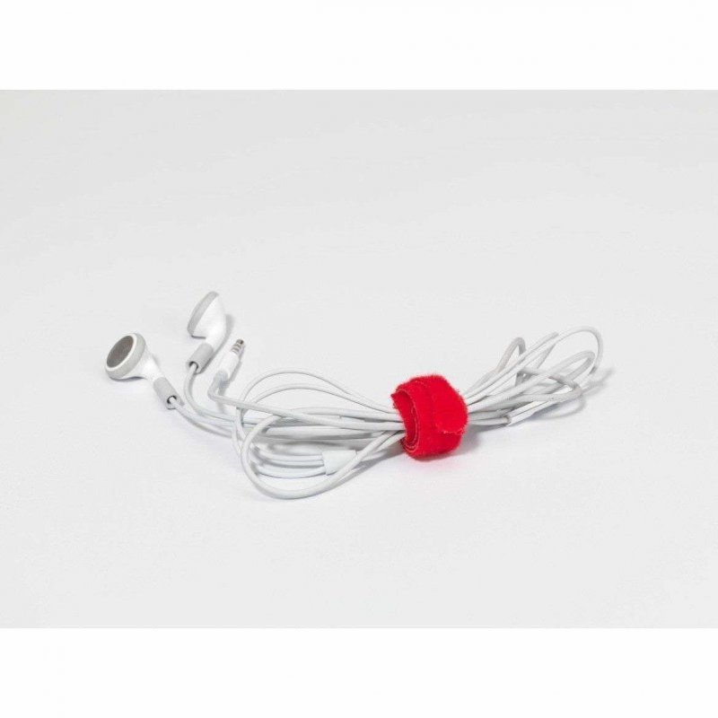 Velcro VEL-EC60250 serre-câbles Attache-câbles à crochets et à boucles Bleu, Vert, Orange, Rouge, Jaune 5 pièce(s)