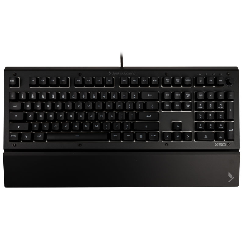 Das Keyboard compatible X50Q, US Layout, soft tactile Omron - schwarz