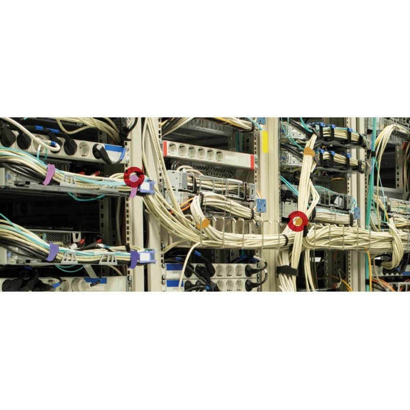 Velcro ONE-WRAP serre-câbles Attache de câble détachable Polypropylène (PP), Velcro Orange 750 pièce(s)