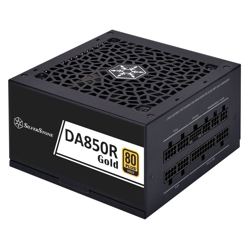 SST-DA850R-GMA (schwarz, 1x 12-Pin ATX3.0, 4x PCIe, Kabel-Management, 850 Watt)