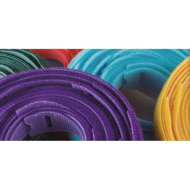 Velcro ONE-WRAP cable tie Releasable cable tie Polypropylene (PP), Velcro Black 750 pc(s)