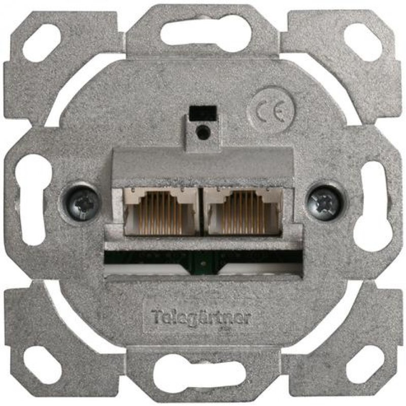 Telegärtner J00020A0388 socket-outlet Silver