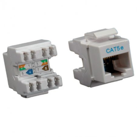 ROLINE Module cat.5e, RJ-45, non-blindé, gris clair