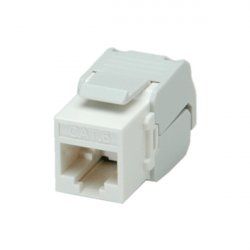 ROLINE Keystone Cat.6, non blindé, sans outil, blanc