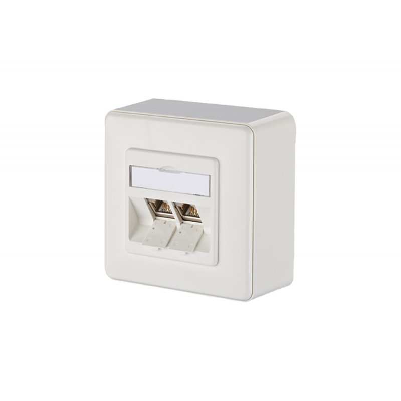 BTR NETCOM 1309120002-E prise de courant RJ-45 Blanc
