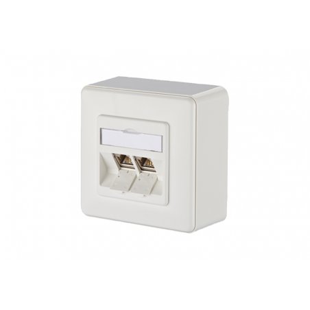 BTR NETCOM 1309120002-E prise de courant RJ-45 Blanc