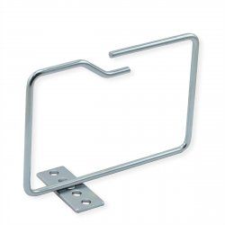 ROLINE 26.30.0010 range-câbles Support Crochet de câble Argent 1 pièce(s)