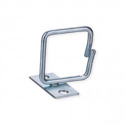 ROLINE 26.30.0012 range-câbles Support Crochet de câble Argent 1 pièce(s)