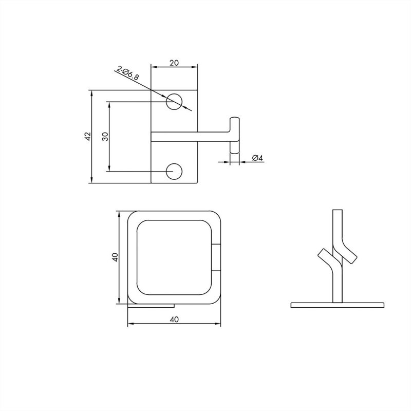 ROLINE 26.30.0012 cable organizer Rack Cable hook Silver 1 pc(s)