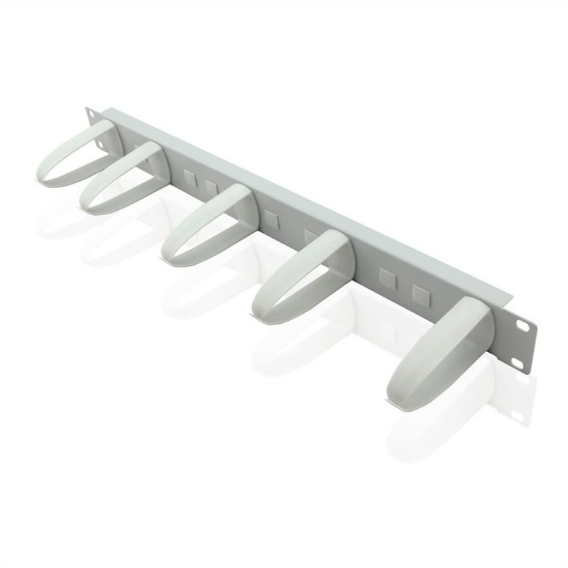 Value 26990345 Rack Cable holder Grey 1 pc(s)