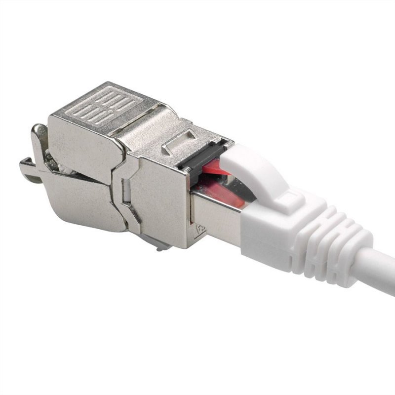 Value 26.99.0378 connecteur de fils RJ-45 Argent