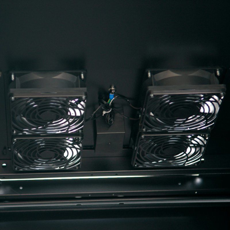 VALUE Armoire 42UH 800x800mm noir