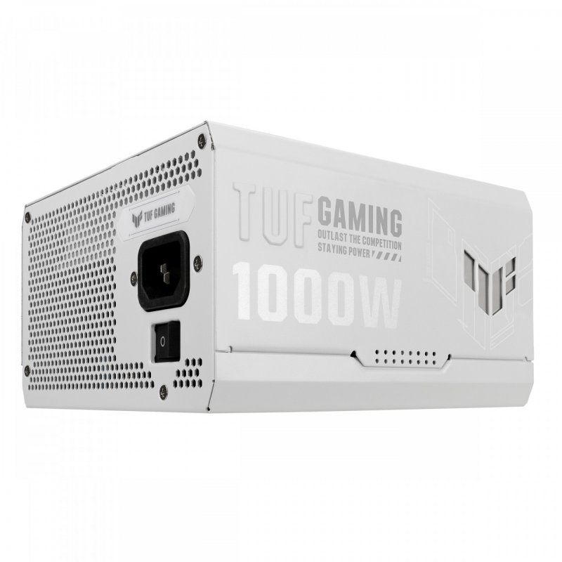ASUS TUF Gaming 1000W Gold White Edition unité d'alimentation d'énergie 20 4 pin ATX ATX Blanc