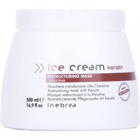 MASCARILLA REESTRUCTURANTE KERATIN 500ML NEW INEBRYA