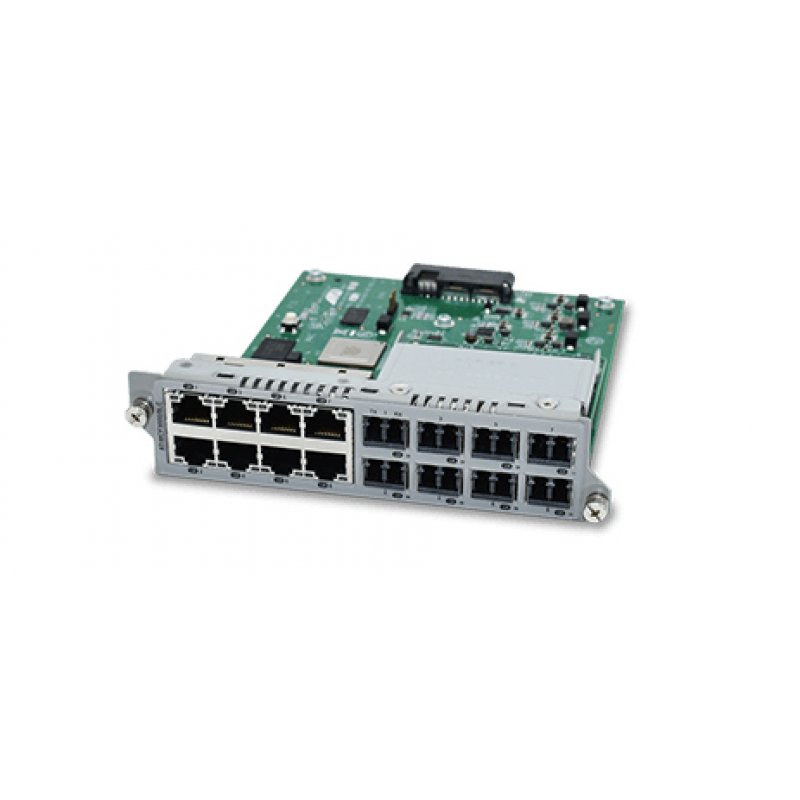 Allied Telesis MCF3000/8LC convertisseur de support réseau Interne 1000 Mbit/s Acier inoxydable