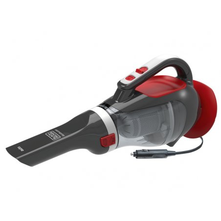 Aspirateur à Main sans fil Black & Decker Dustbuster Auto ADV1200-XJ (Gris/Rouge)