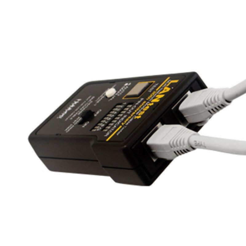 HOBBES LANtest Twisted pair cable tester Black