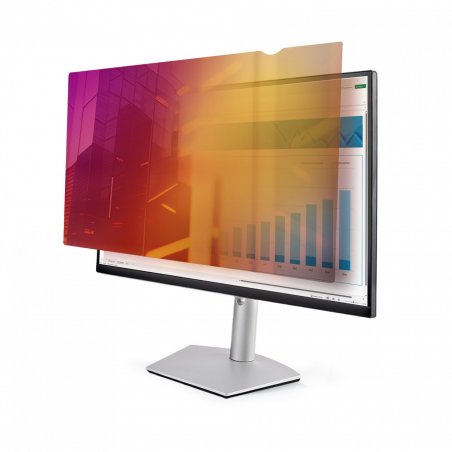 StarTech.com 24-inch 16:10 Gold Monitor Privacy Screen, Reversible Filter w/Enhanced Privacy, Glossy Computer Security
